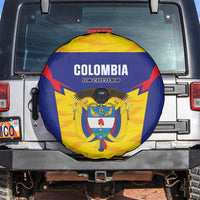 Football Colombia Spare Tire Cover Los Cafeteros Go Champions