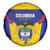 Football Colombia Spare Tire Cover Los Cafeteros Go Champions