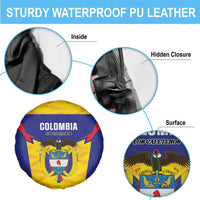 Football Colombia Spare Tire Cover Los Cafeteros Go Champions