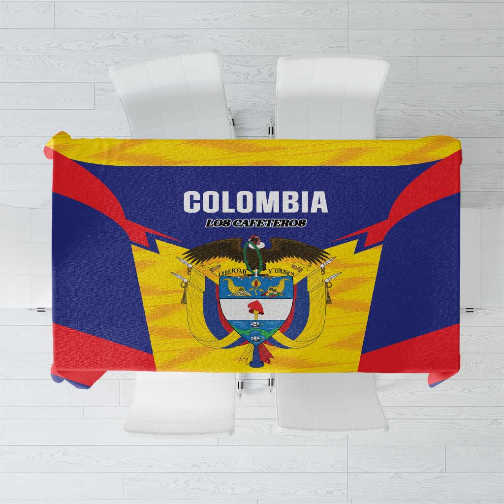 Football Colombia Tablecloth Los Cafeteros Go Champions