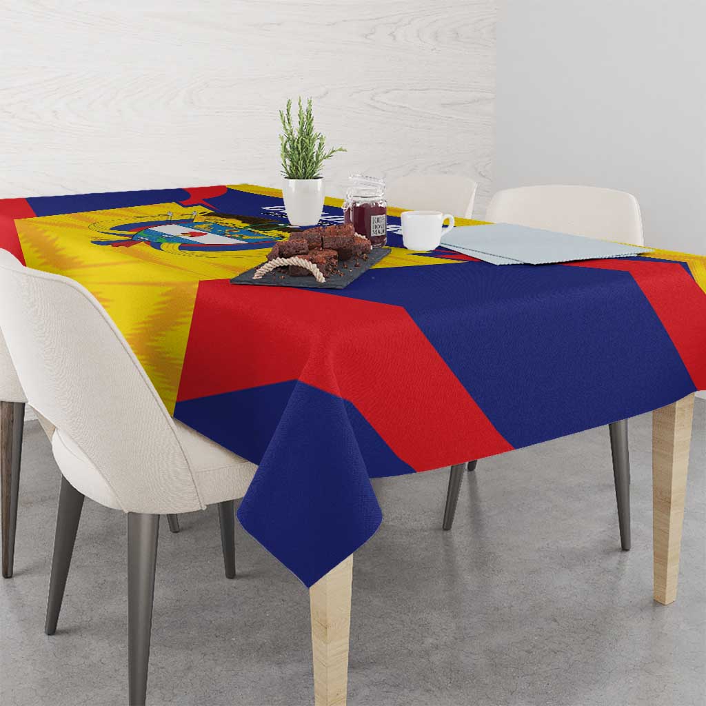 Football Colombia Tablecloth Los Cafeteros Go Champions