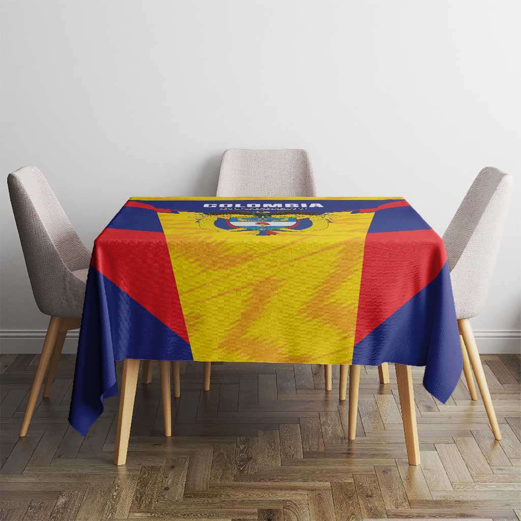 Football Colombia Tablecloth Los Cafeteros Go Champions