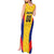 Custom Football Colombia Tank Maxi Dress Los Cafeteros Go Champions