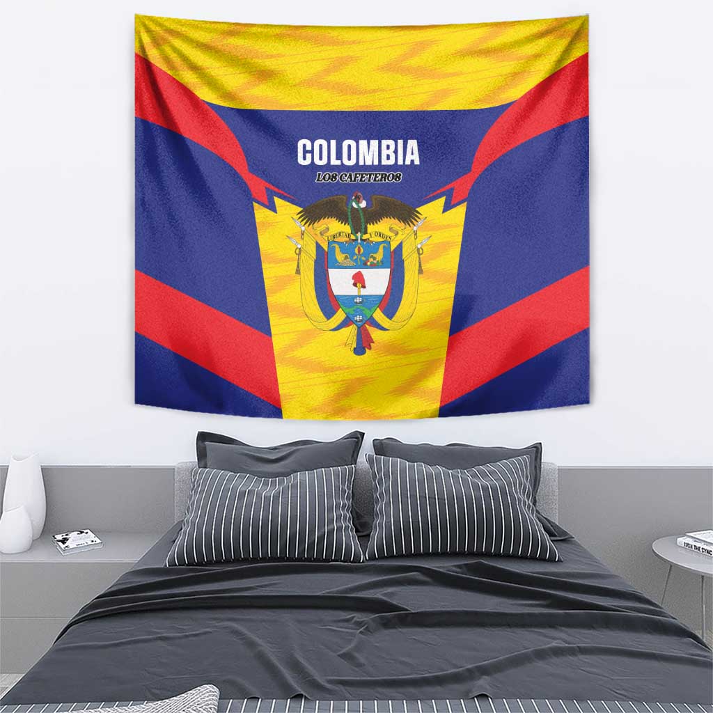 Football Colombia Tapestry Los Cafeteros Go Champions