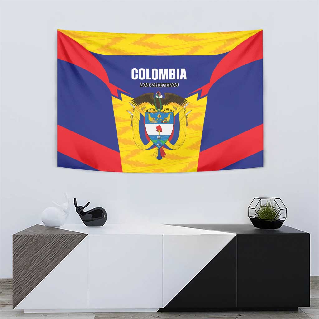 Football Colombia Tapestry Los Cafeteros Go Champions