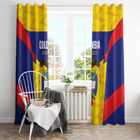 Football Colombia Window Curtain Los Cafeteros Go Champions