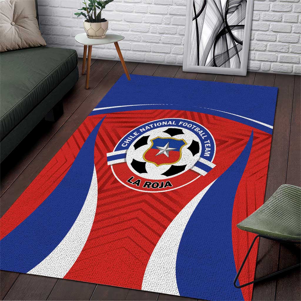 Football Chile Football Area Rug La Roja Go Champions
