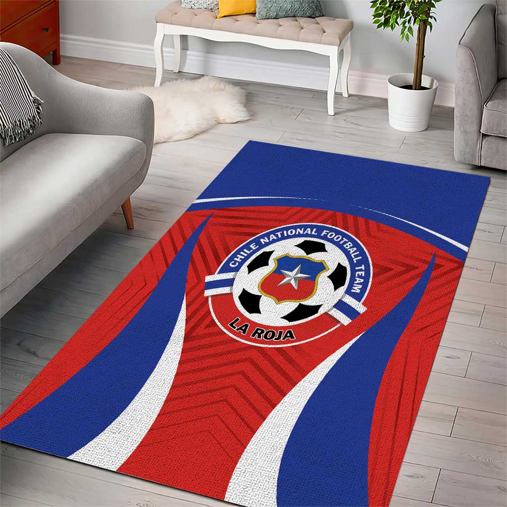 Football Chile Football Area Rug La Roja Go Champions