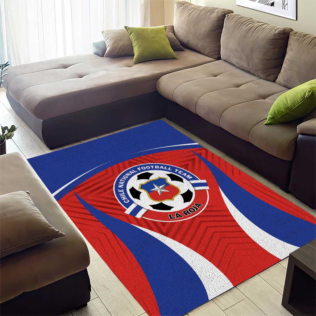Football Chile Football Area Rug La Roja Go Champions