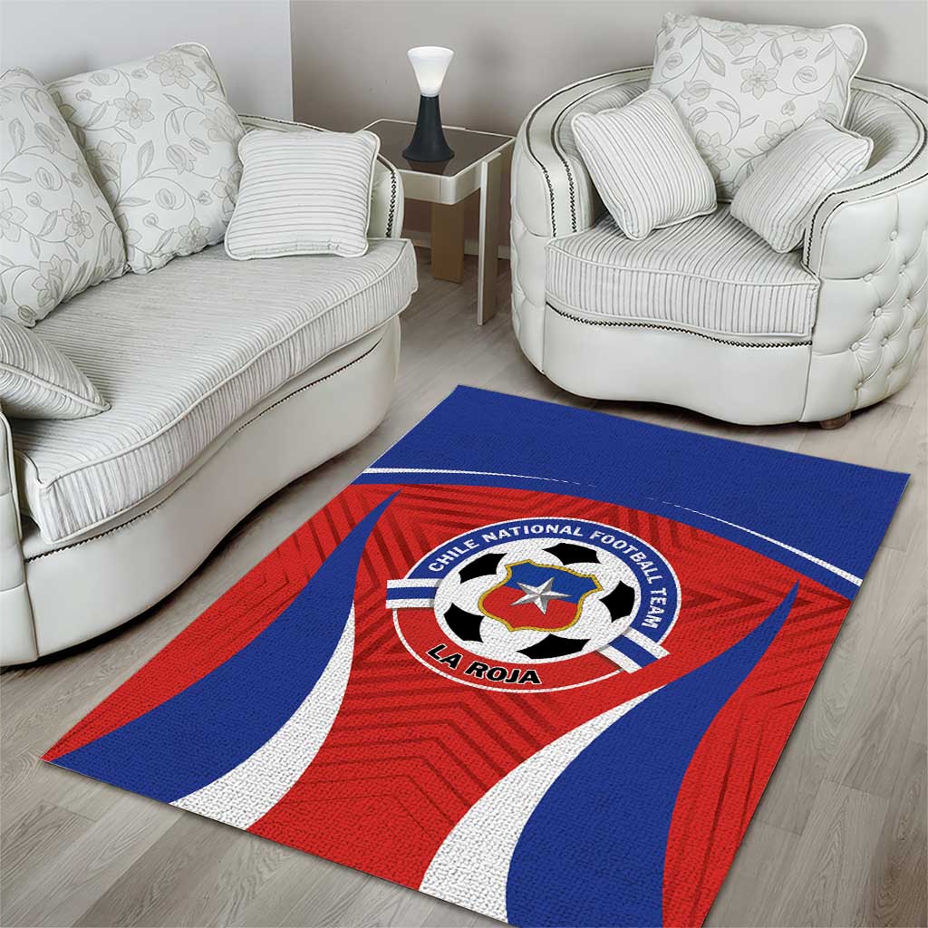 Football Chile Football Area Rug La Roja Go Champions