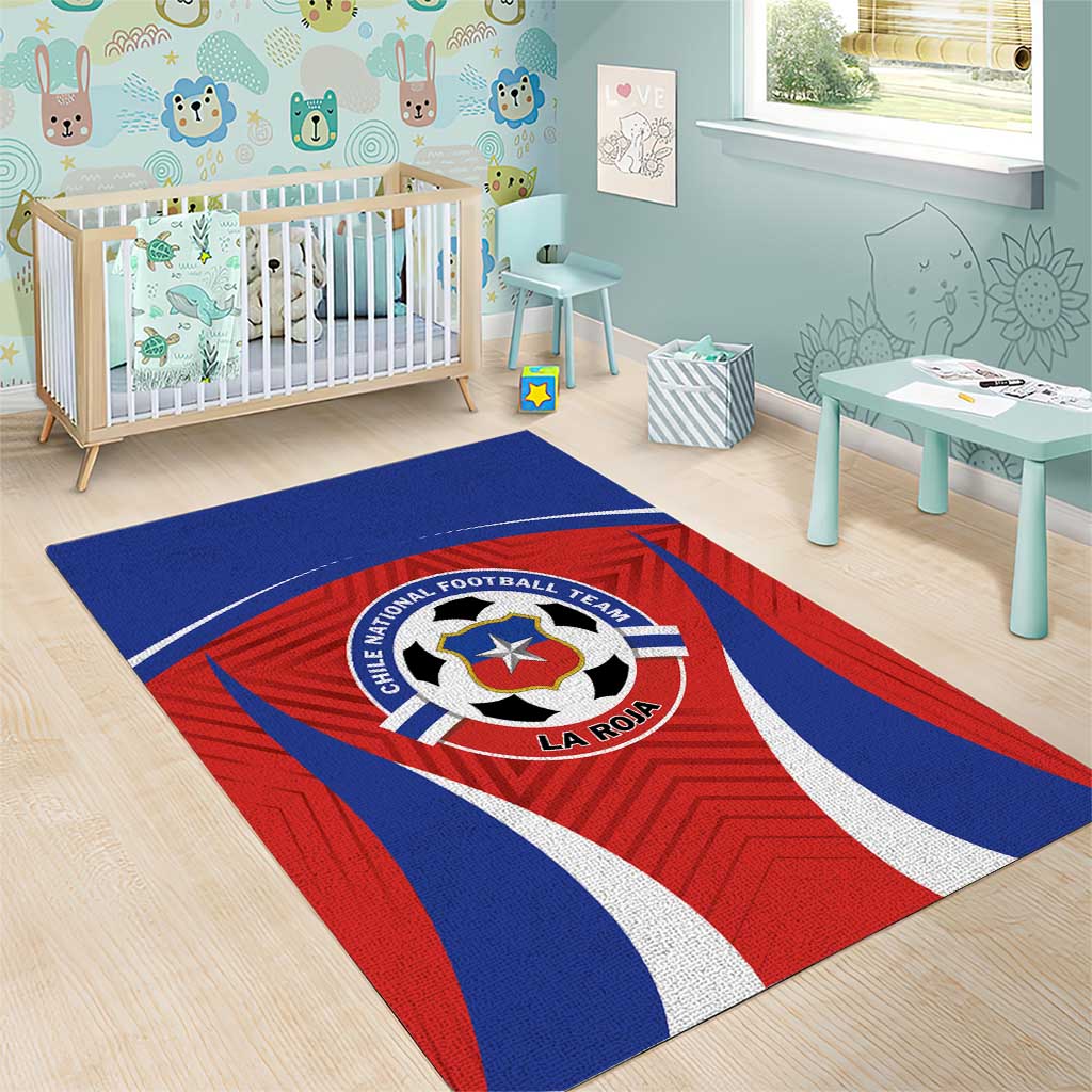 Football Chile Football Area Rug La Roja Go Champions