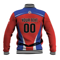 Custom Football Chile Football Baseball Jacket La Roja Go Champions