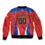 Custom Football Chile Football Bomber Jacket La Roja Go Champions