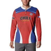Custom Football Chile Football Button Sweatshirt La Roja Go Champions