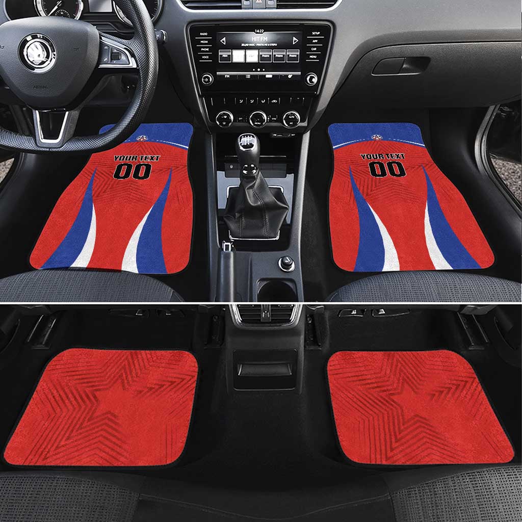 Football Chile Football Car Mats La Roja Go Champions