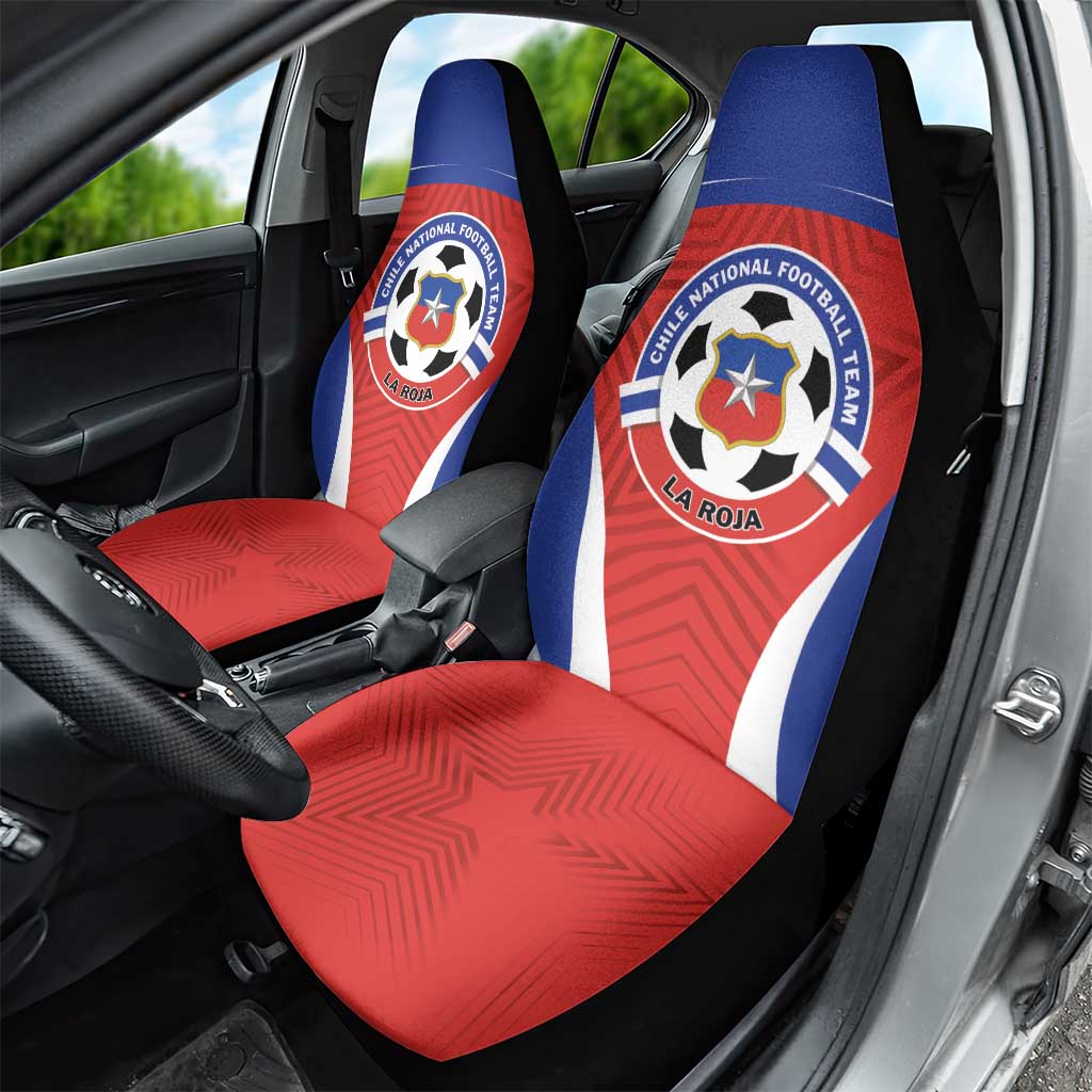 Football Chile Football Car Seat Cover La Roja Go Champions