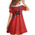 Custom Football Chile Football Family Matching Mermaid Dress and Hawaiian Shirt La Roja Go Champions