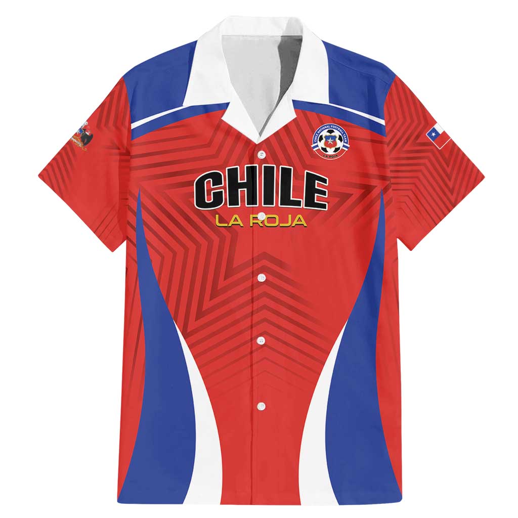 Custom Football Chile Football Family Matching Mermaid Dress and Hawaiian Shirt La Roja Go Champions