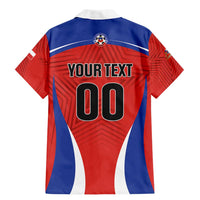 Custom Football Chile Football Family Matching Mermaid Dress and Hawaiian Shirt La Roja Go Champions