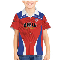 Custom Football Chile Football Family Matching Mermaid Dress and Hawaiian Shirt La Roja Go Champions