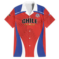 Custom Football Chile Football Family Matching Off Shoulder Maxi Dress and Hawaiian Shirt La Roja Go Champions