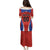 Custom Football Chile Football Family Matching Puletasi and Hawaiian Shirt La Roja Go Champions