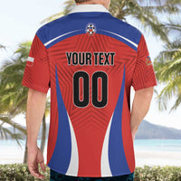 Custom Football Chile Football Hawaiian Shirt La Roja Go Champions