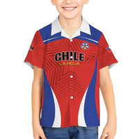 Custom Football Chile Football Hawaiian Shirt La Roja Go Champions