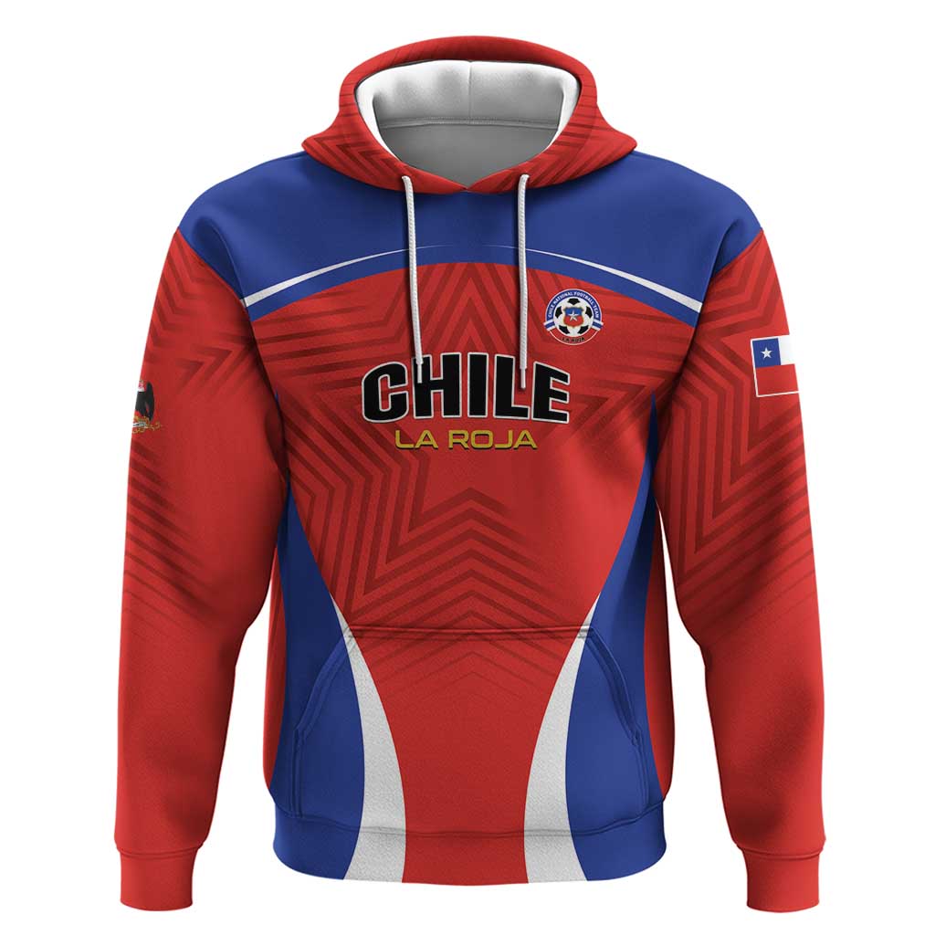 Custom Football Chile Football Hoodie La Roja Go Champions