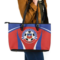 Football Chile Football Leather Tote Bag La Roja Go Champions