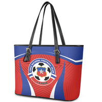Football Chile Football Leather Tote Bag La Roja Go Champions
