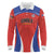 Custom Football Chile Football Long Sleeve Polo Shirt La Roja Go Champions