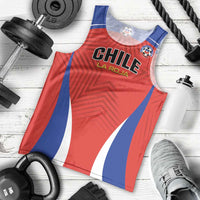 Custom Football Chile Football Men Tank Top La Roja Go Champions