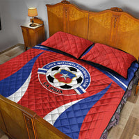 Football Chile Football Quilt Bed Set La Roja Go Champions
