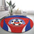Football Chile Football Round Carpet La Roja Go Champions