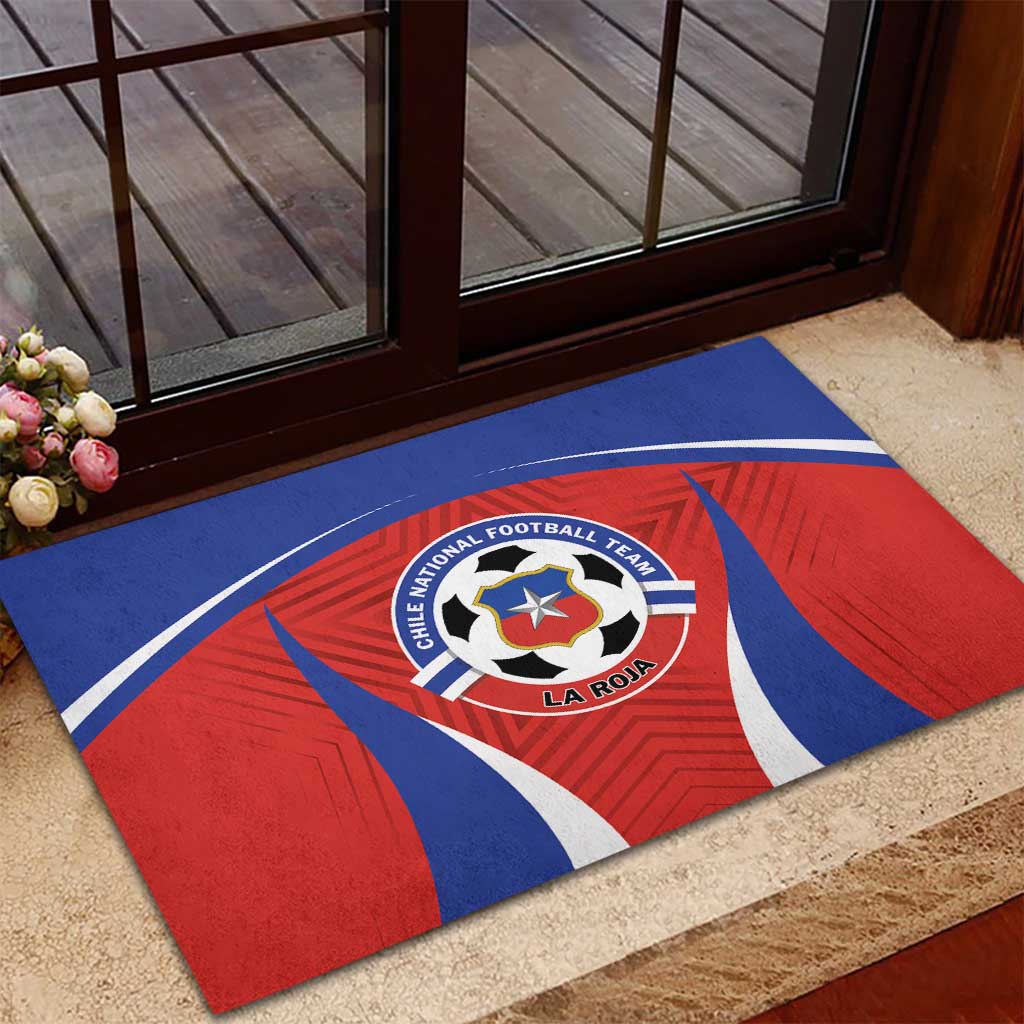 Football Chile Football Rubber Doormat La Roja Go Champions