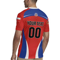 Custom Football Chile Football Rugby Jersey La Roja Go Champions