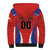 Custom Football Chile Football Sherpa Hoodie La Roja Go Champions