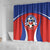 Football Chile Football Shower Curtain La Roja Go Champions
