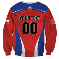 Custom Football Chile Football Sweatshirt La Roja Go Champions