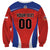 Custom Football Chile Football Sweatshirt La Roja Go Champions