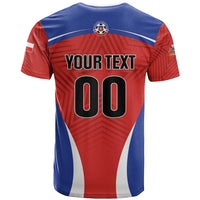 Custom Football Chile Football T Shirt La Roja Go Champions