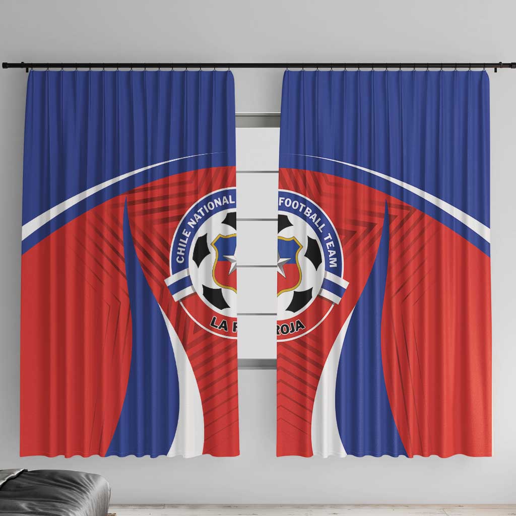 Football Chile Football Window Curtain La Roja Go Champions