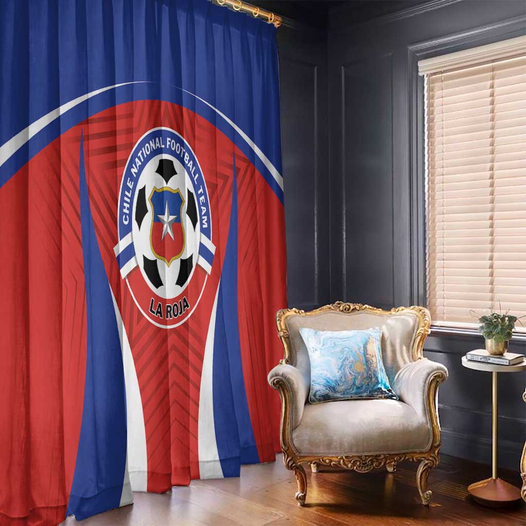 Football Chile Football Window Curtain La Roja Go Champions