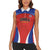 Custom Football Chile Football Women Sleeveless Polo Shirt La Roja Go Champions