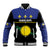 Guadeloupe Baseball Jacket Rejyon Gwadloup Black Version