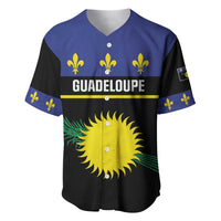 Guadeloupe Baseball Jersey Rejyon Gwadloup Black Version