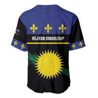Guadeloupe Baseball Jersey Rejyon Gwadloup Black Version