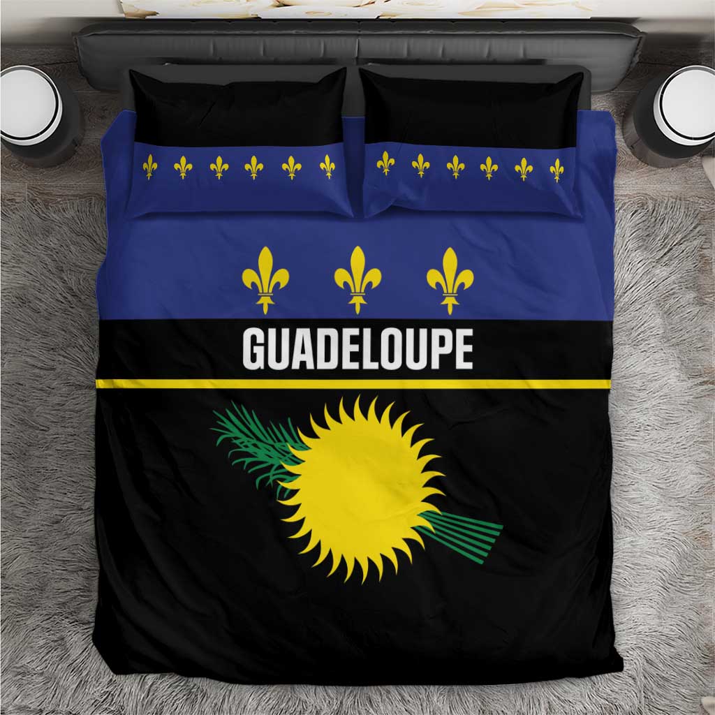 Guadeloupe Bedding Set Rejyon Gwadloup Black Version
