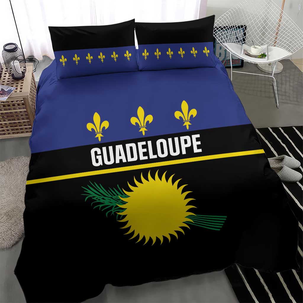 Guadeloupe Bedding Set Rejyon Gwadloup Black Version